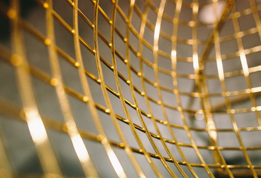 Golden Mesh Net | Avantte Interior Design