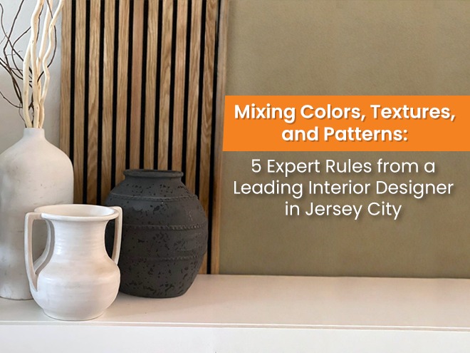 Mixing Colors, Textures, and Patterns: 5 Expert Rules from a Leading Interior Designer in Jersey City